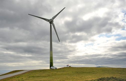 Windmill on a hill
