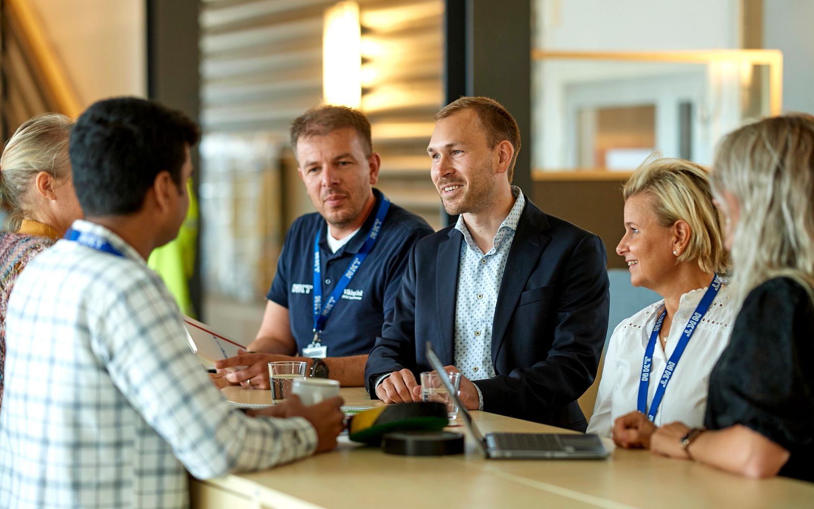 Office team meeting